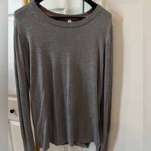 lululemon Long Sleeve Gray sweater